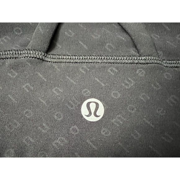 Lululemon Womens Black Energy High-Neck Longline Sports Sz 8 Bra W2DFRS - Picture 4 of 5